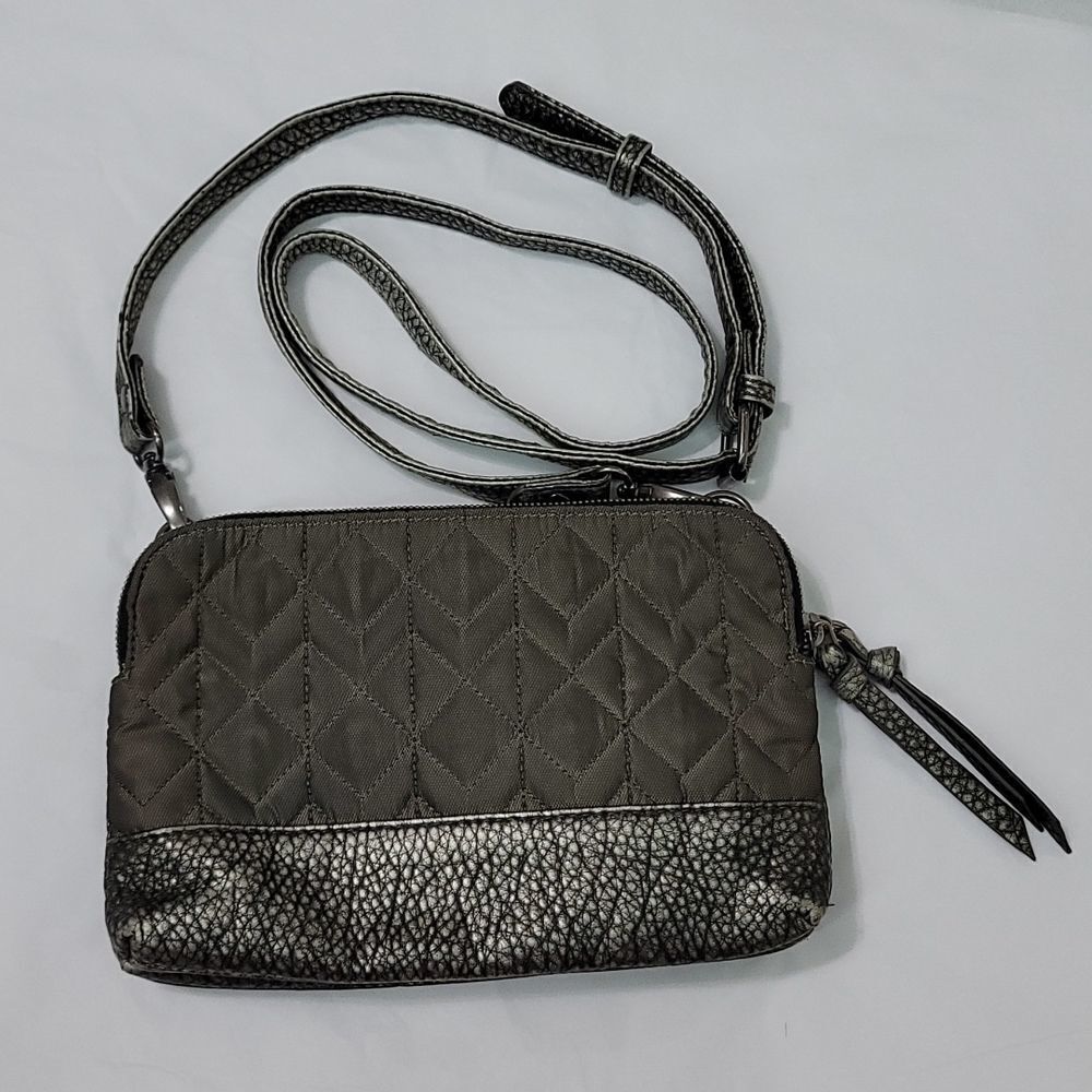 Pistil Grey Crossbody Bag